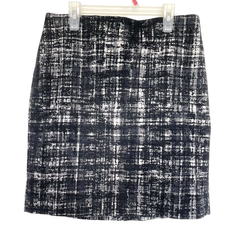 Ann Taylor Womens Skirt Sz 6 Tweed Mini Wool Blend Office Businesswear Workwear